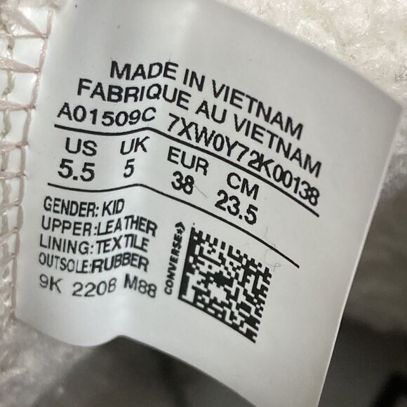 Converse CTAS Eva Lift Hi-Girl 5.5/Women 6.5-'Stone Mauve/Vintage White' A01509C - Picture 11 of 11